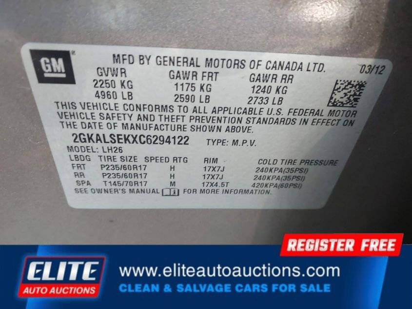 Used 2012 GMC Terrain SLE w/ Convenience Package image 17