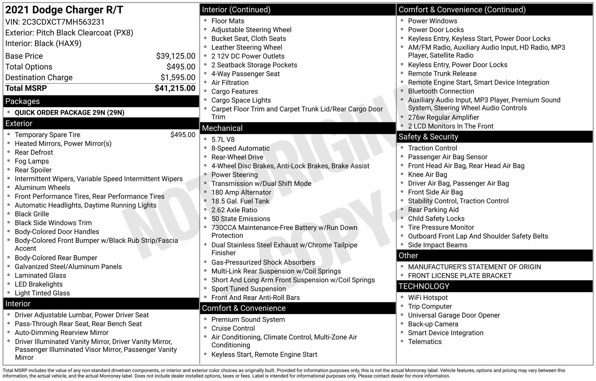 Used 2021 Dodge Charger R/T RWD image 4