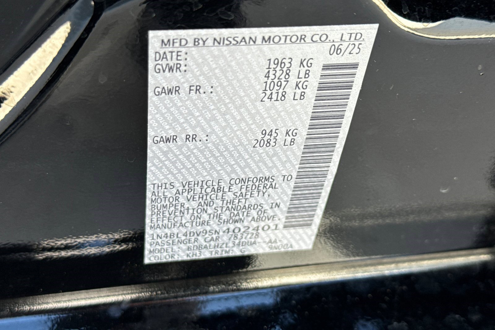 Used 2025 Nissan Altima 2.5 SV image 20