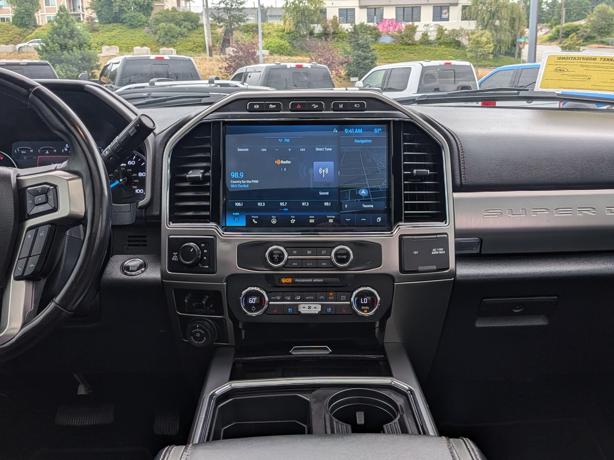 Used 2022 Ford F250 Platinum w/ FX4 Off-Road Package AWD/4WD image 11