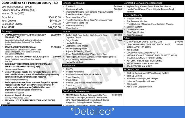 Used 2020 Cadillac XT6 Premium Luxury image 3