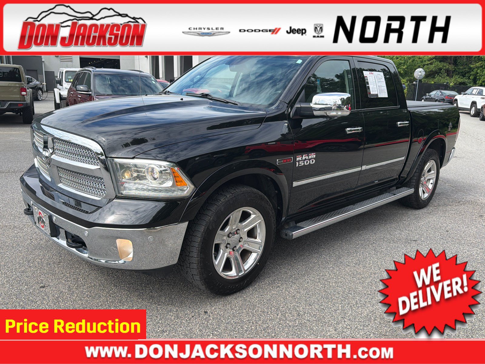 Used 2015 RAM 1500 Limited AWD/4WD image 1
