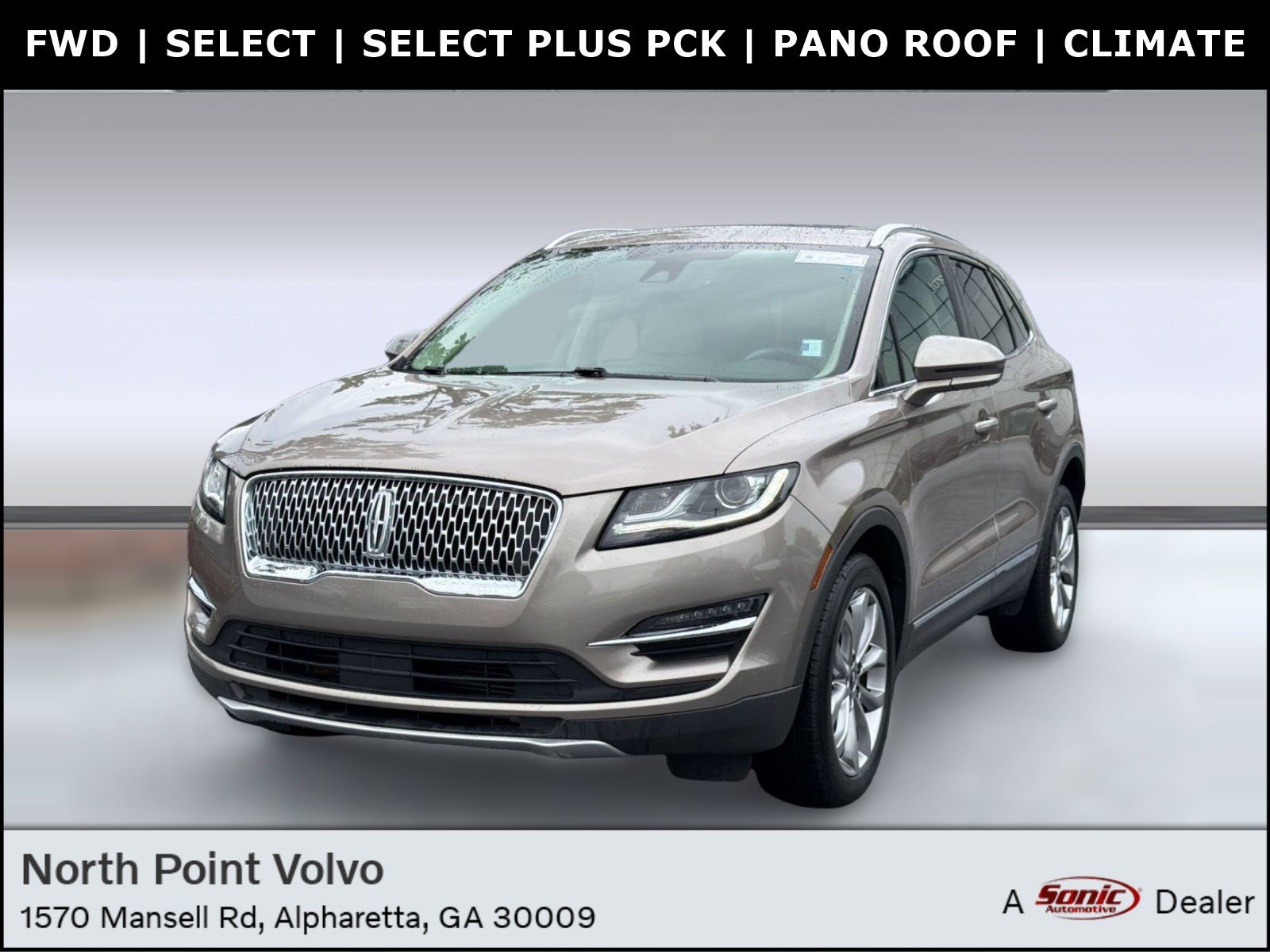 Used 2019 Lincoln MKC Select w/ Select Plus Package