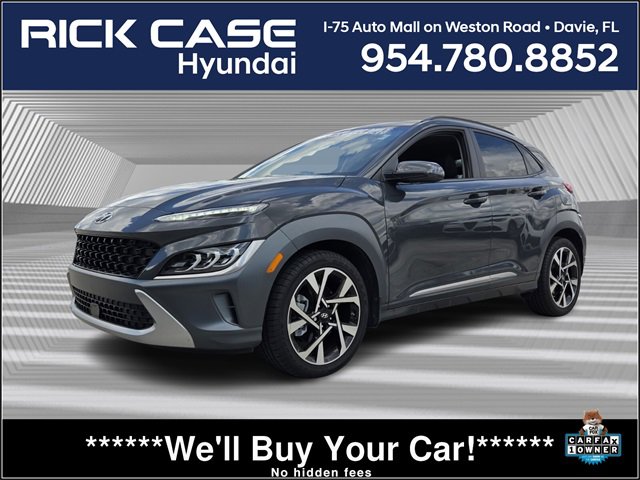 Used 2023 Hyundai Kona Limited w/ Cargo Package