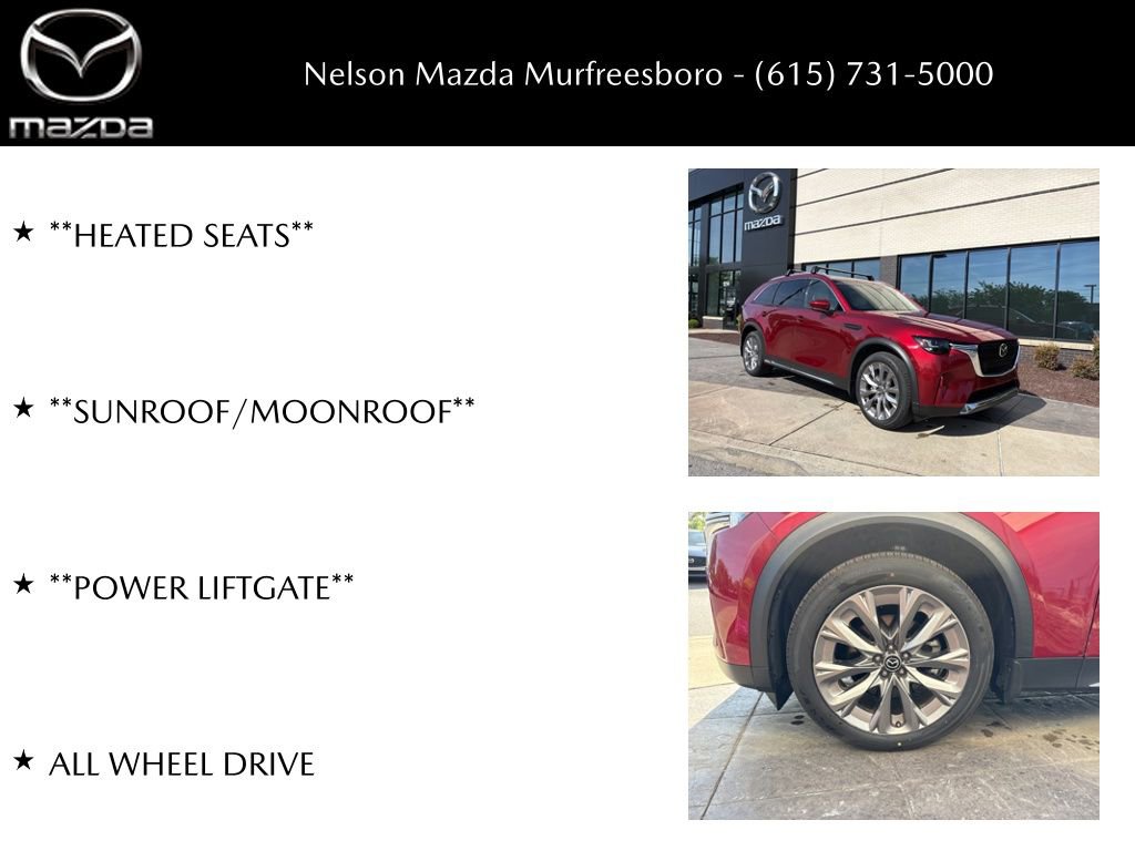 Certified 2024 MAZDA CX-90 3.3 Turbo w/ Premium Plus Pkg AWD/4WD image 33