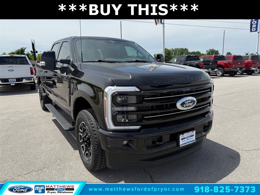 Certified 2025 Ford F250 Platinum image 1