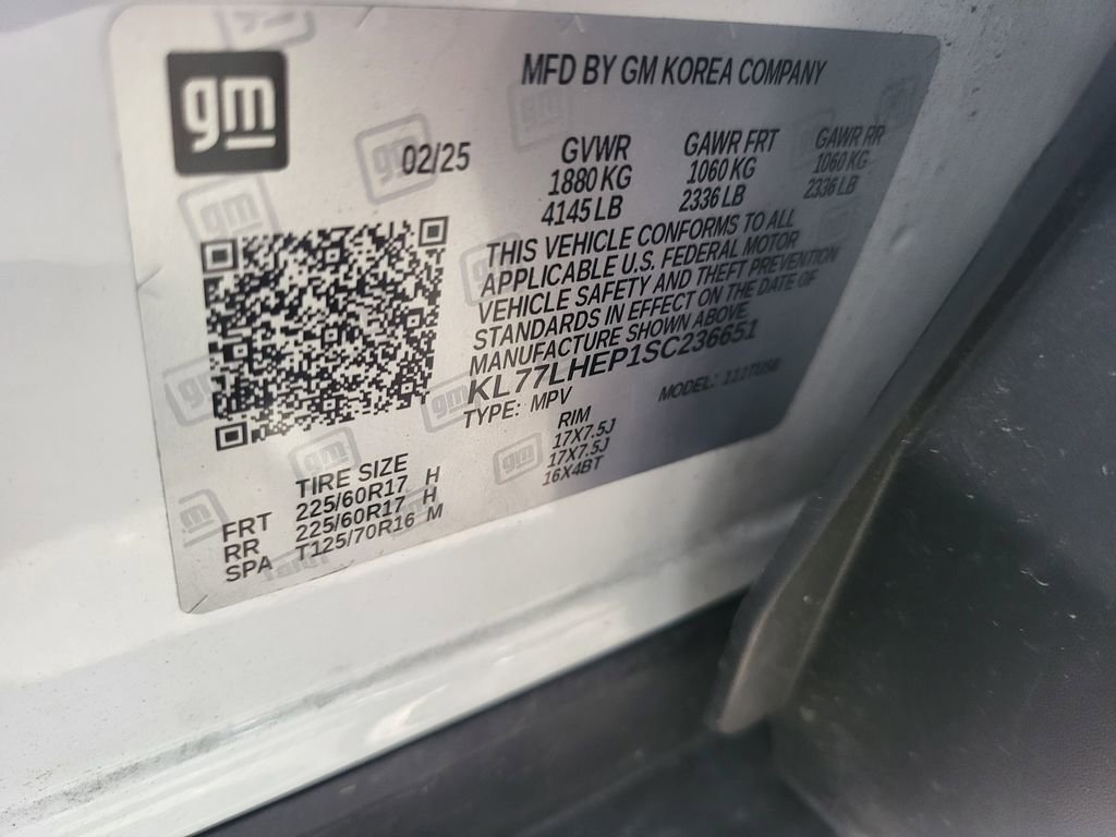 Used 2025 Chevrolet Trax LT w/ LT Convenience Package FWD image 7