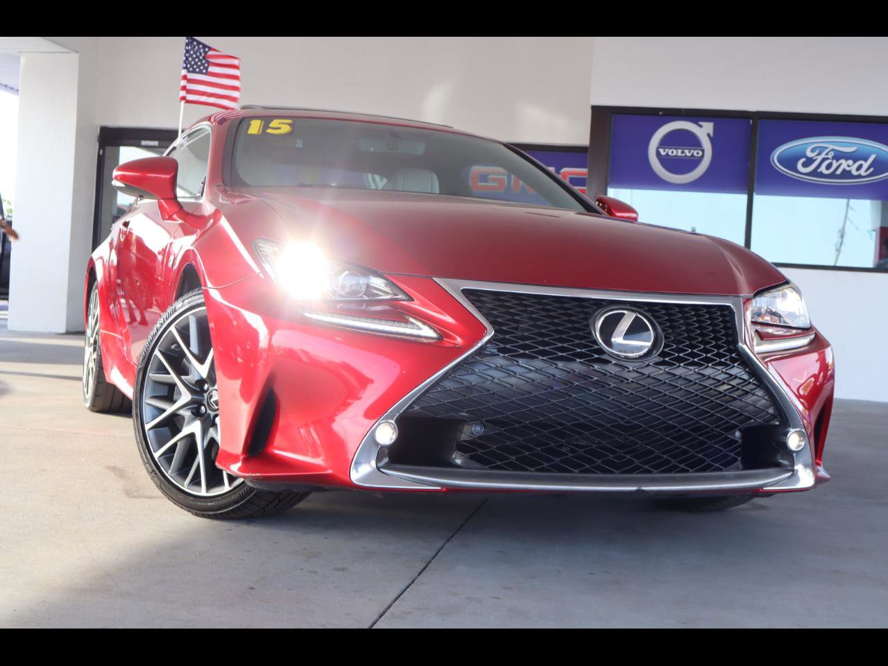 Used 2015 Lexus RC 350 w/ F Sport w/Summer Tires RWD image 1