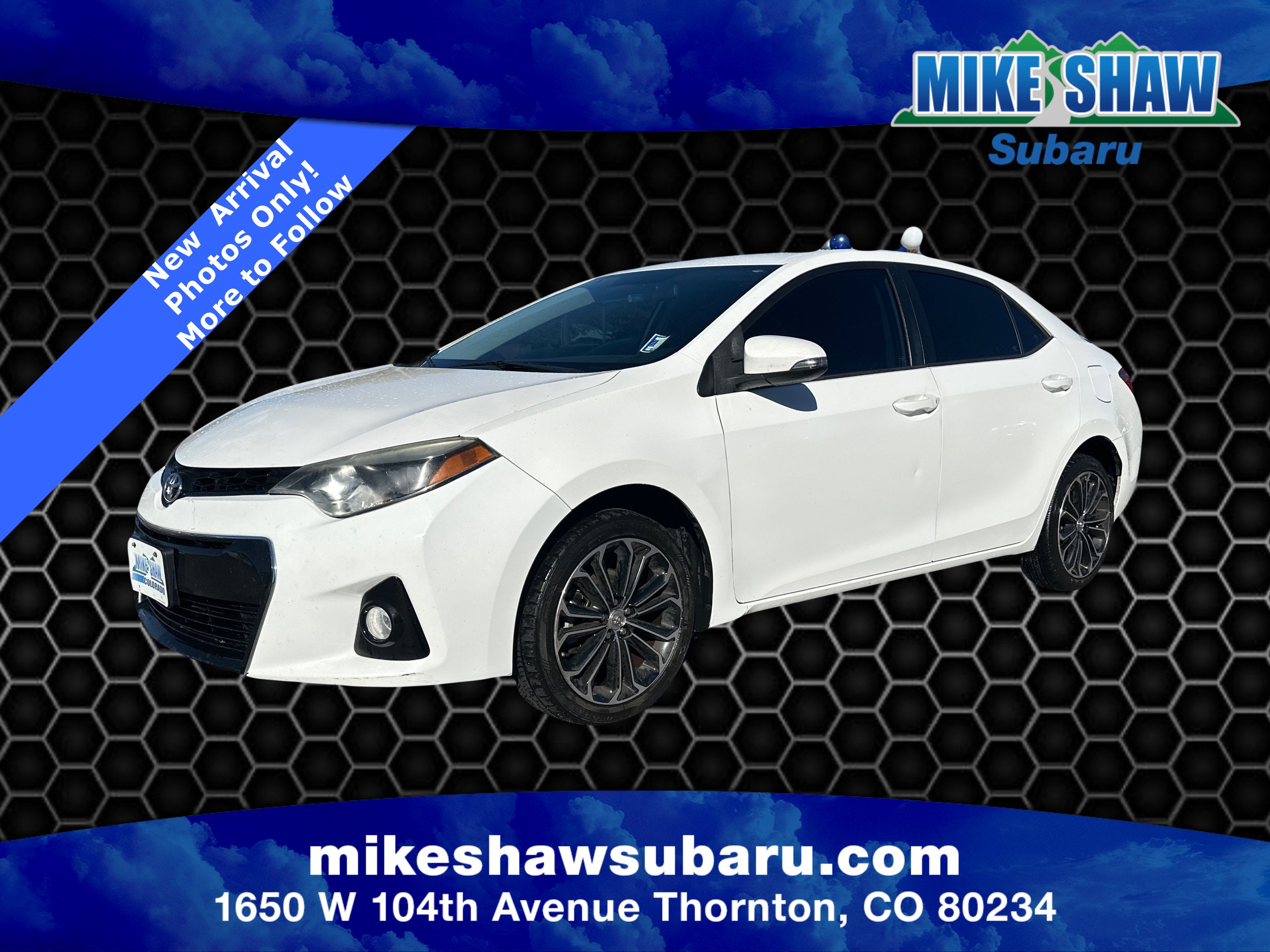 Used 2016 Toyota Corolla S