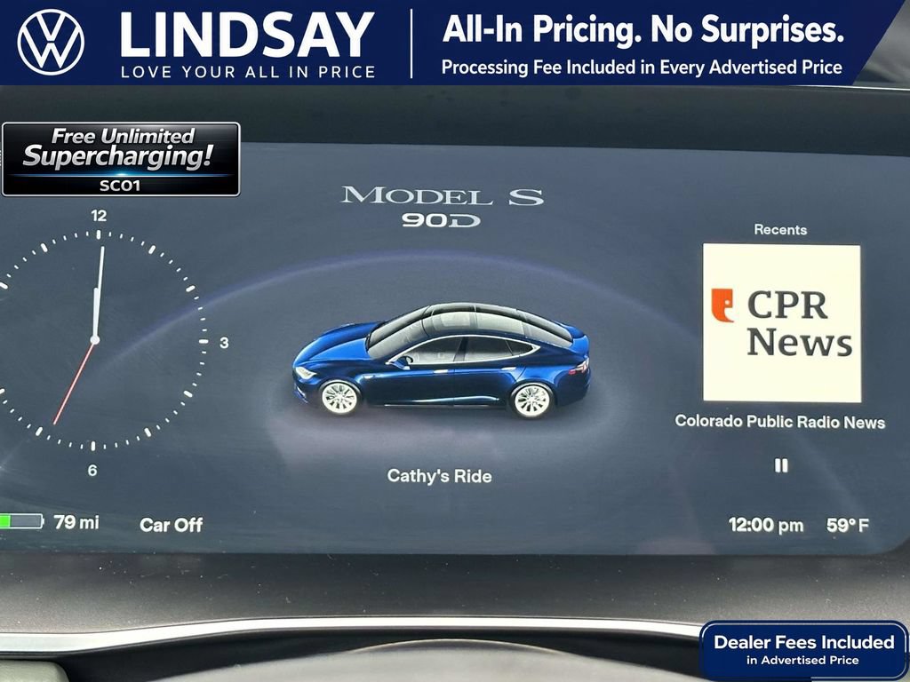 Used 2016 Tesla Model S 90D AWD/4WD image 26