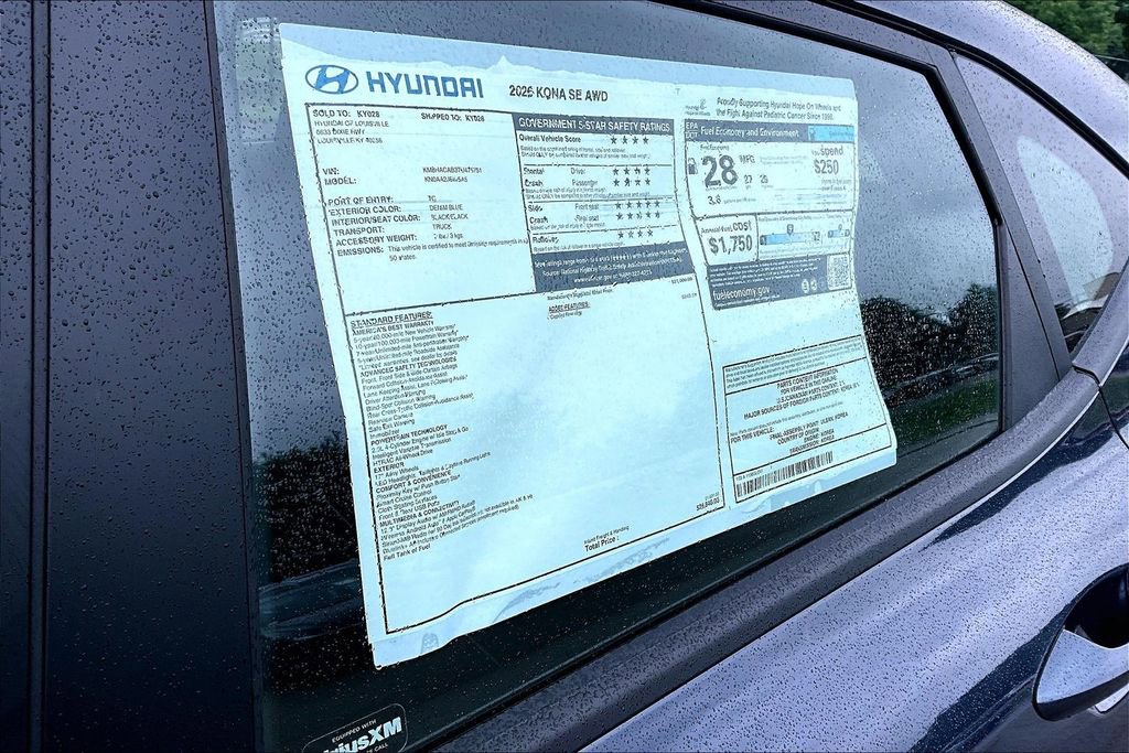 New 2026 Hyundai Kona SE AWD/4WD image 16