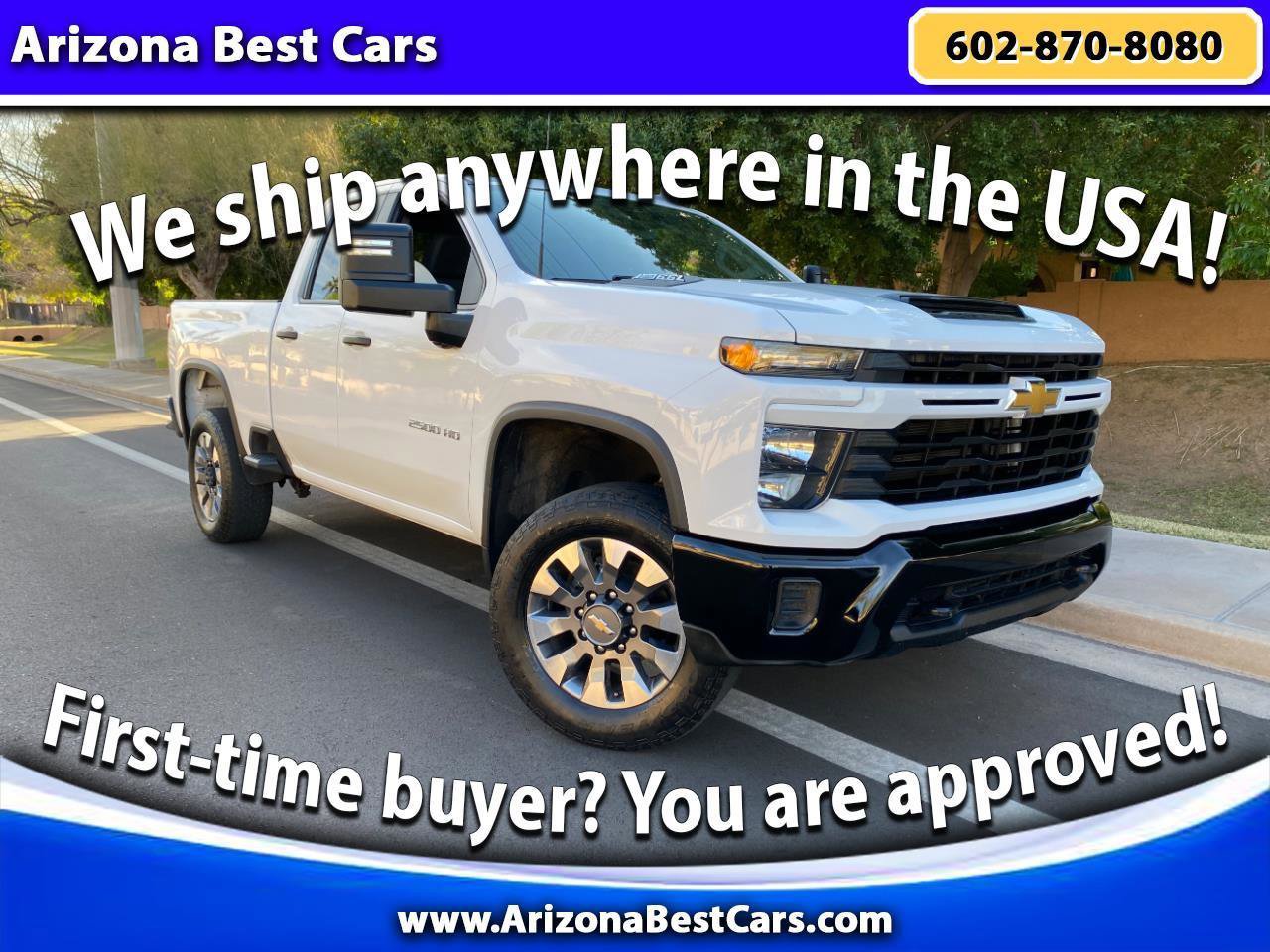 Used 2024 Chevrolet Silverado 2500 Custom w/ Custom Convenience Package image 1