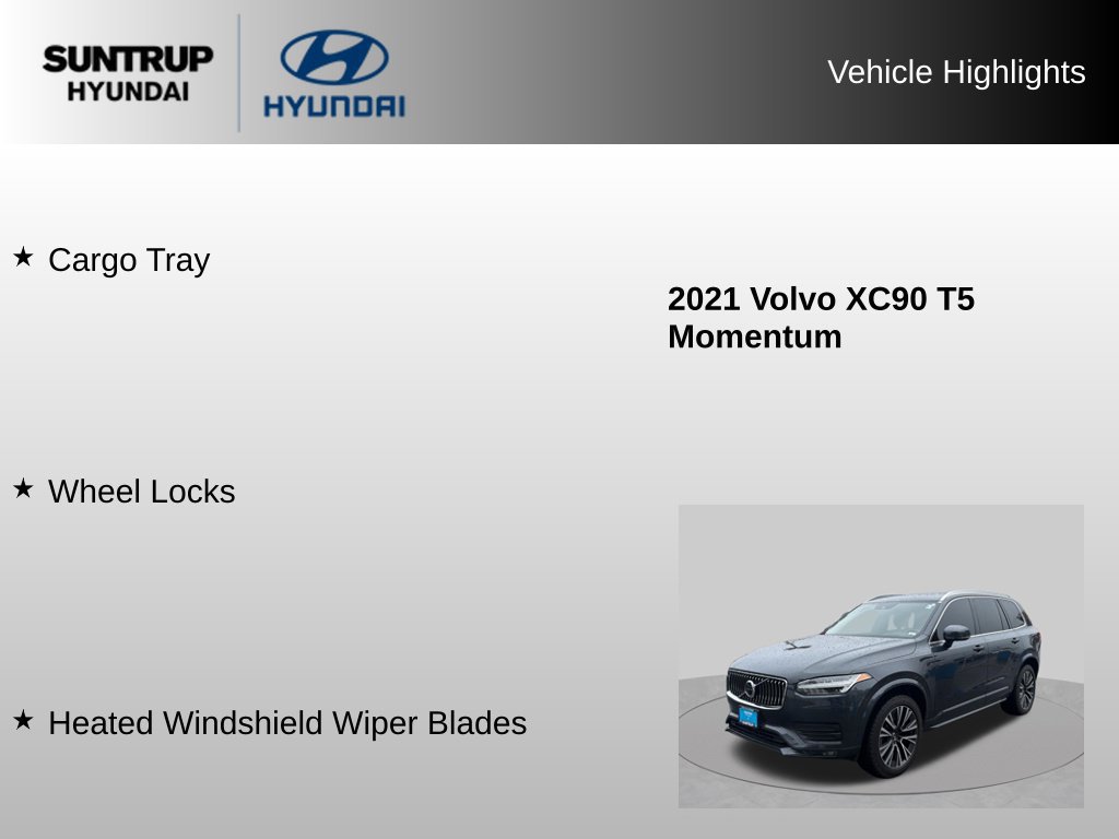 Used 2021 Volvo XC90 T5 Momentum w/ Advanced Package AWD/4WD image 30