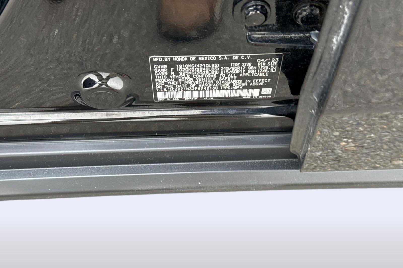 Certified 2023 Honda HR-V LX image 19