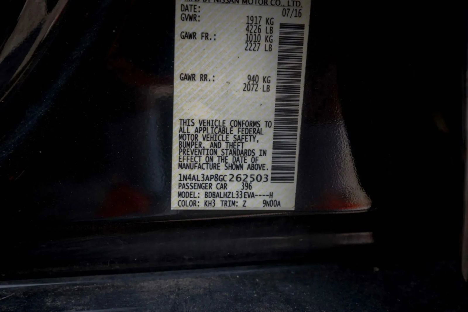 Used 2016 Nissan Altima 2.5 SR image 16