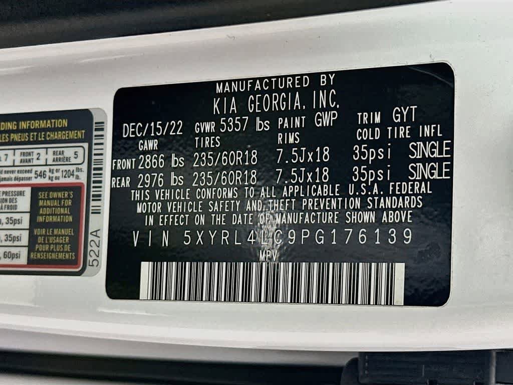 Used 2023 Kia Sorento S w/ Panoramic Sunroof Package FWD image 23