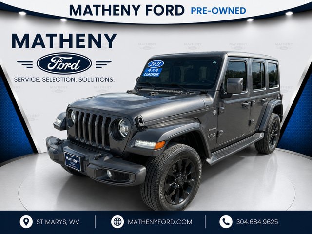 Used 2021 Jeep Wrangler Unlimited Sahara