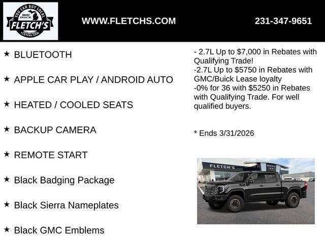 New 2026 GMC Sierra 1500 AT4X image 2