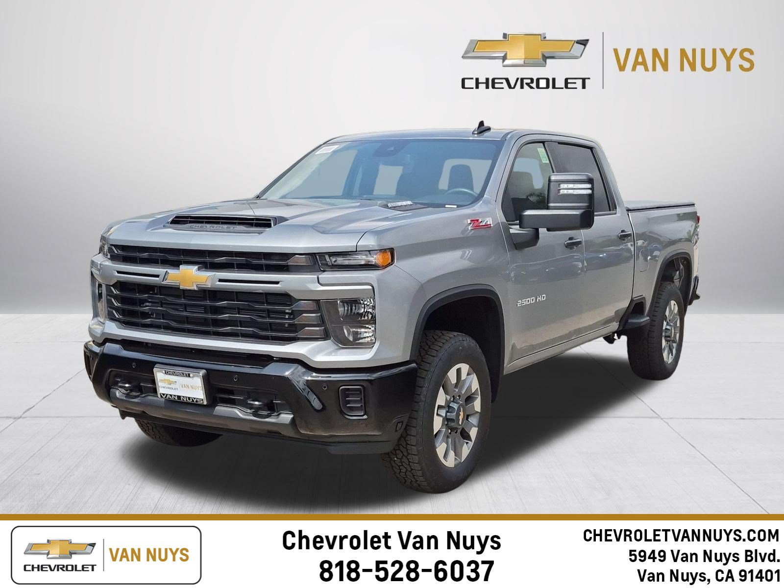 New 2026 Chevrolet Silverado 2500 Custom w/ Custom Value Package