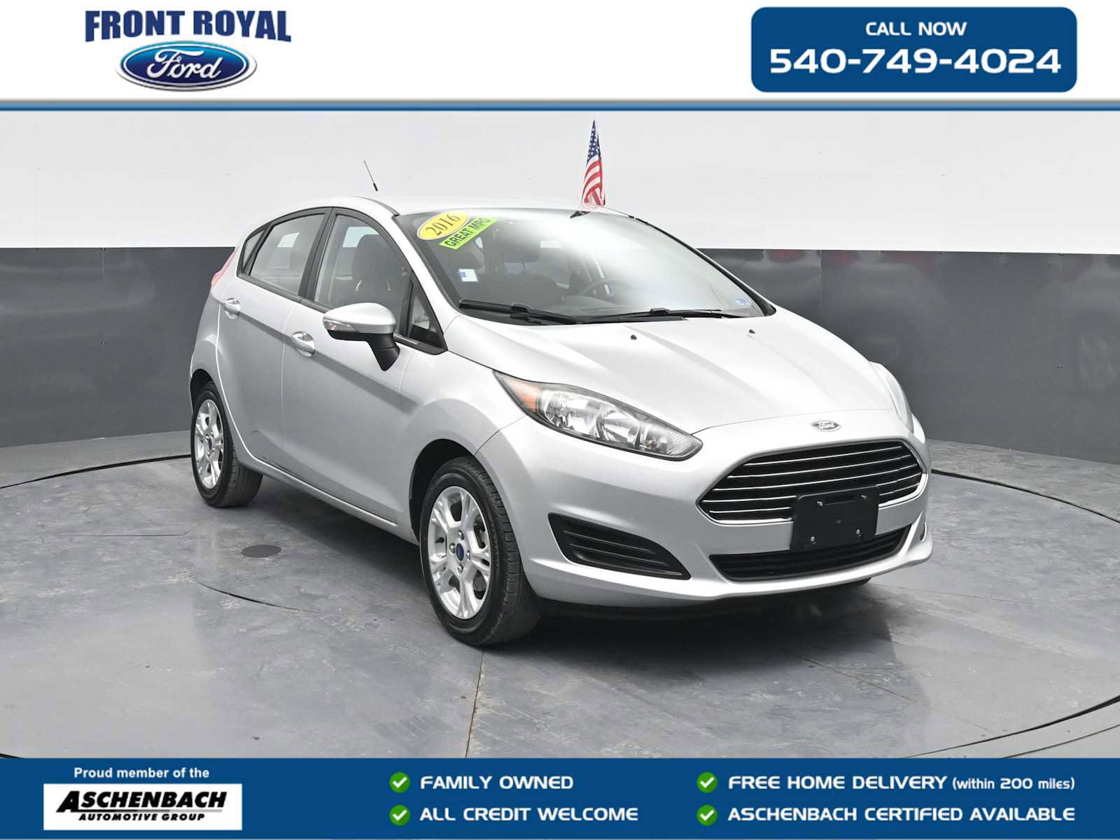 Used 2016 Ford Fiesta SE w/ Cold Weather Package FWD image 1