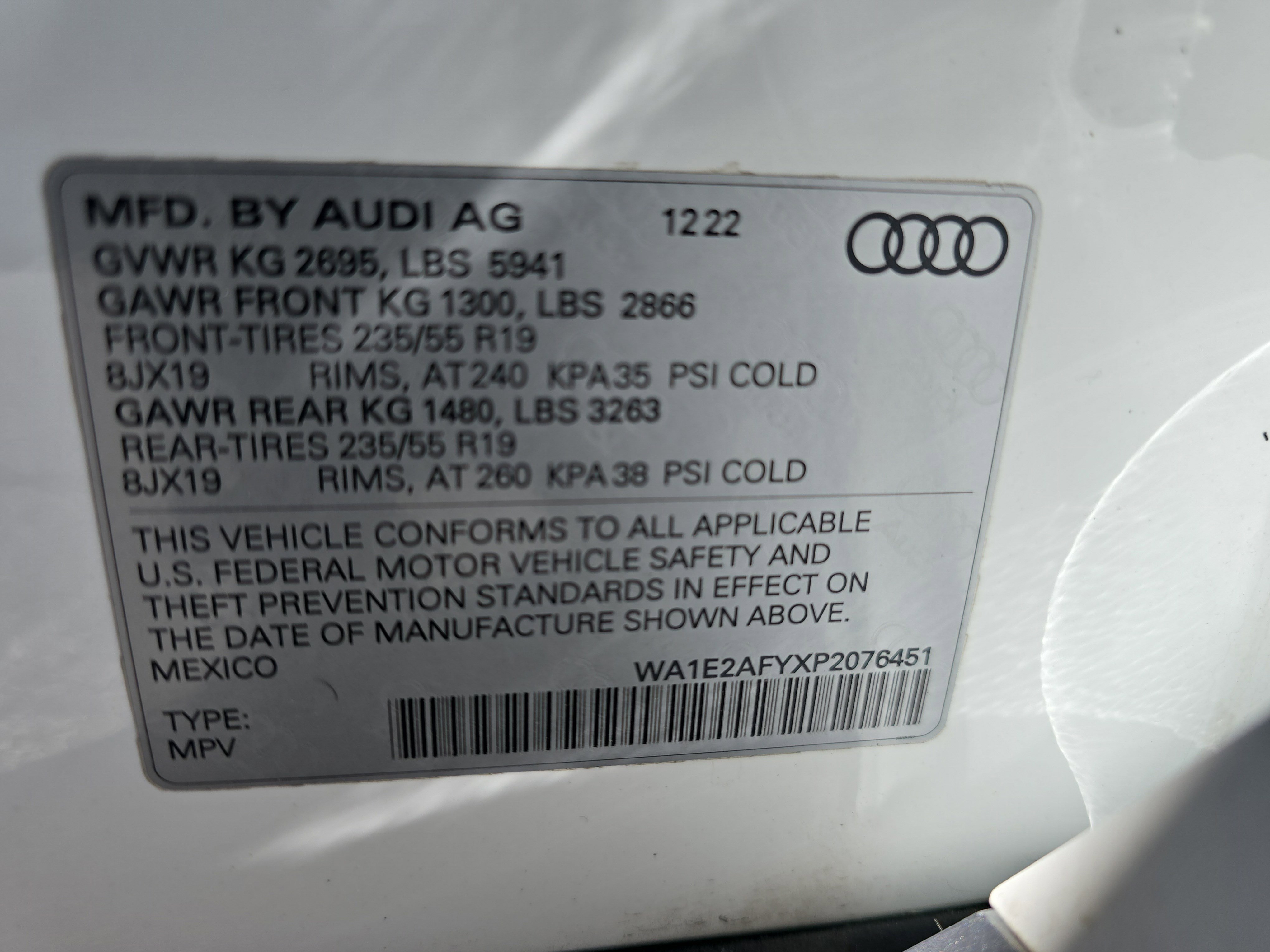 Certified 2023 Audi Q5 e Premium Plus w/ Premium Plus Package image 34