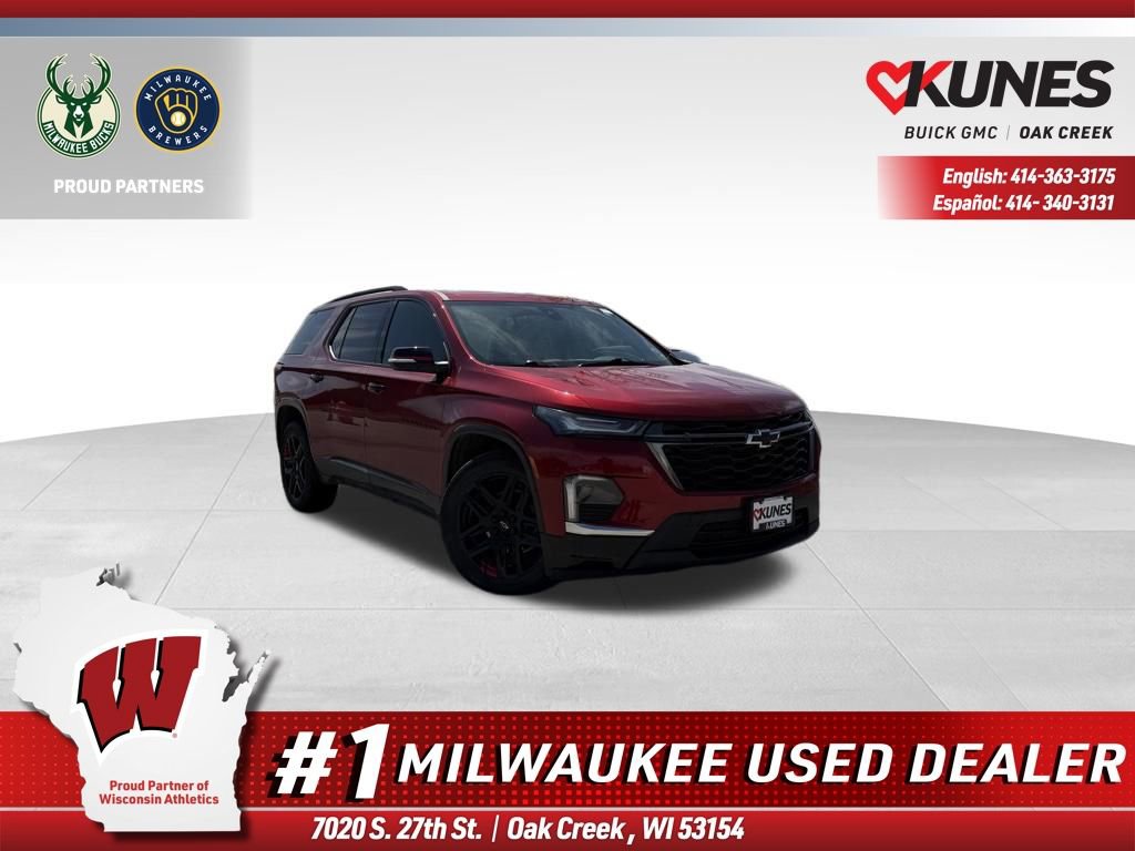 Used 2022 Chevrolet Traverse Premier w/ Redline Edition AWD/4WD image 1