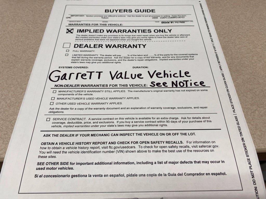 Used 2008 GMC Yukon SLT RWD image 35