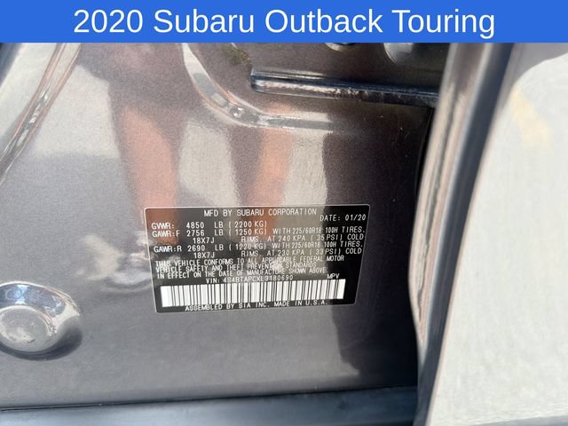 Used 2020 Subaru Outback Touring AWD/4WD image 31