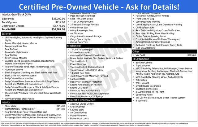 Certified 2026 Volkswagen Taos S AWD/4WD image 29