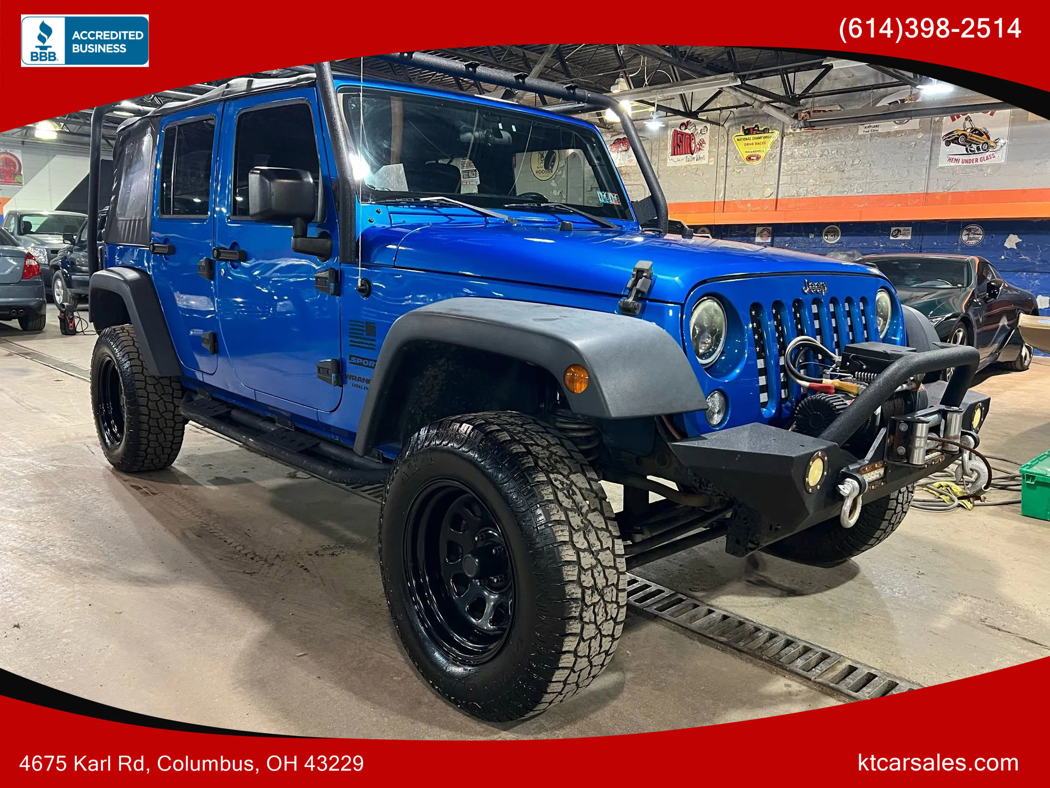 Used 2015 Jeep Wrangler Unlimited Sport w/ Connectivity Group image 1