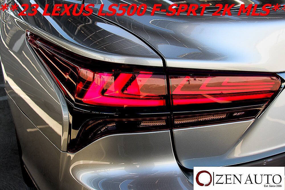 Used 2023 Lexus LS 500 F Sport w/ Cold Weather Package (CK) RWD image 52
