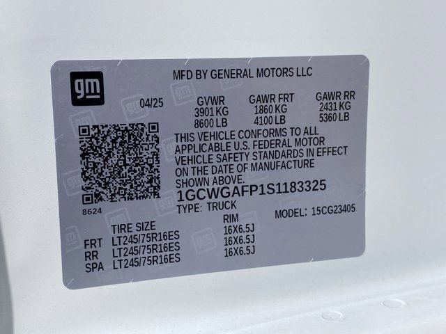 New 2025 Chevrolet Express 2500 w/ Driver Convenience Package image 29