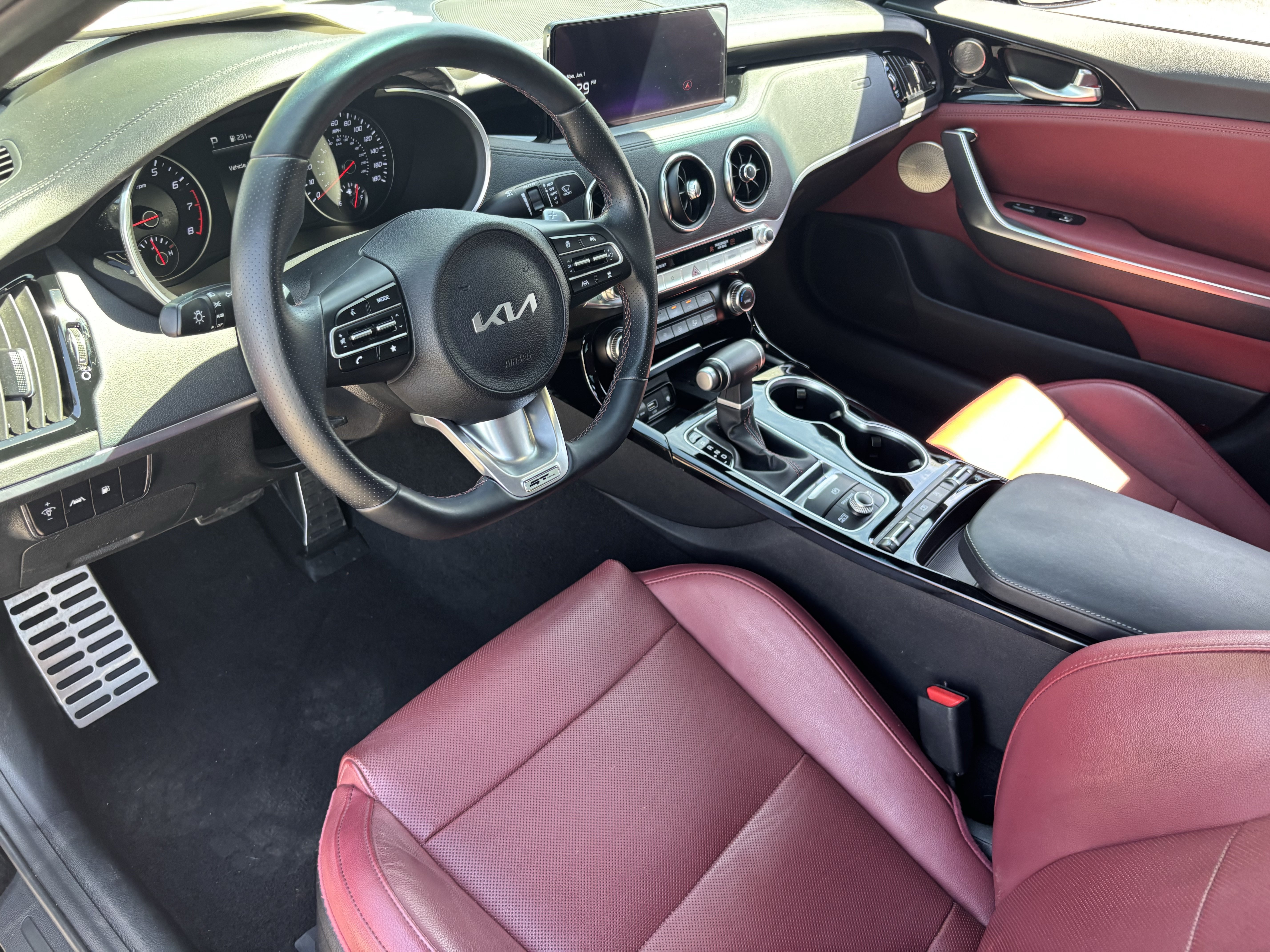 Certified 2023 Kia Stinger GT-Line w/ Sun & Sound Package RWD image 17