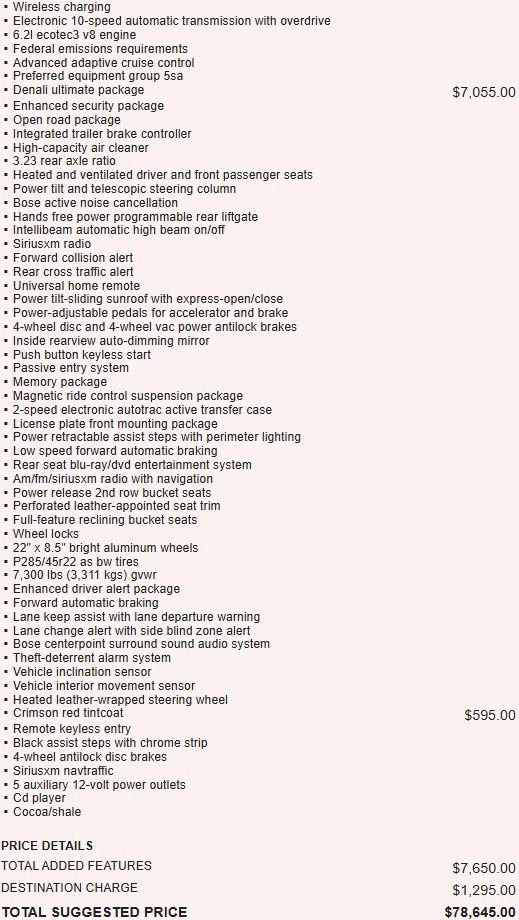 Used 2019 GMC Yukon Denali w/ Denali Ultimate Package image 2