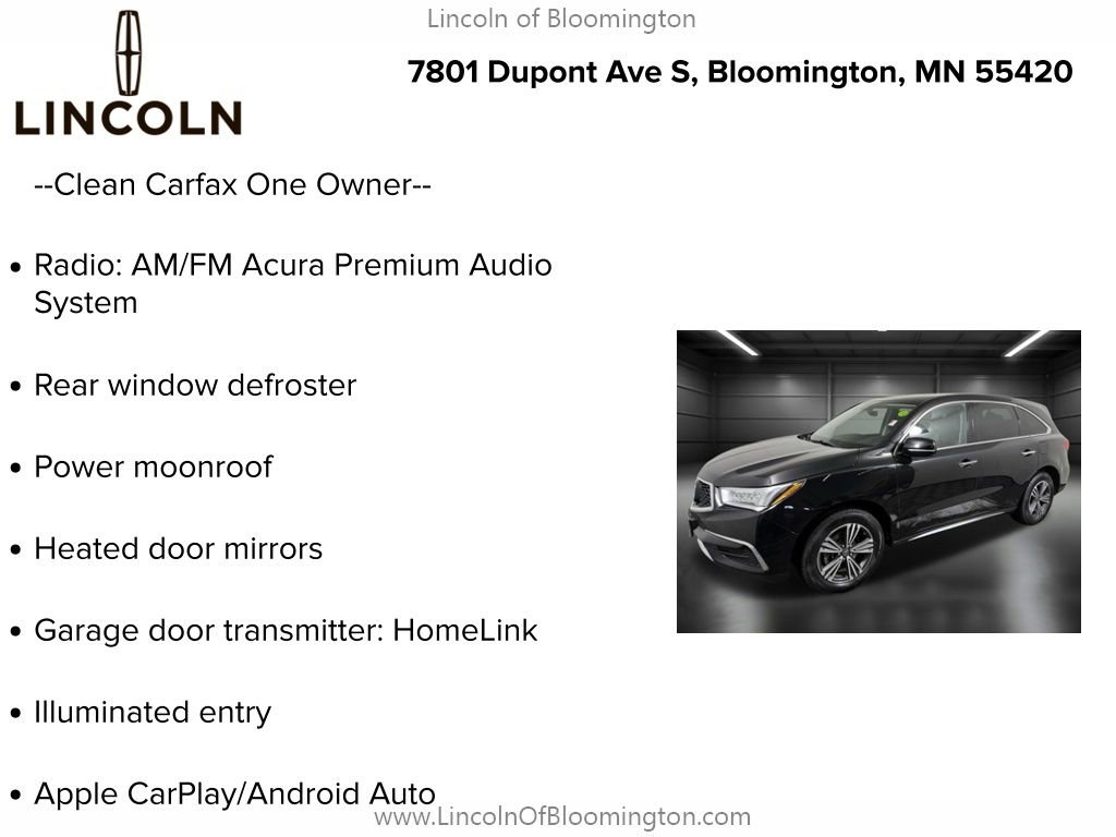 Used 2018 Acura MDX 3.5L image 4