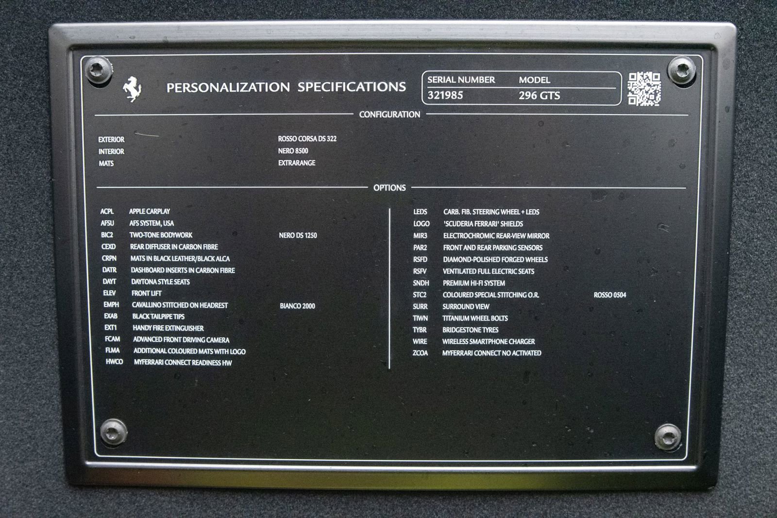 Used 2025 Ferrari 296 GTS RWD image 45
