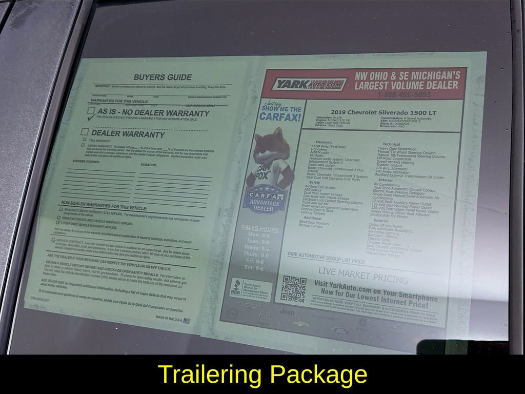 Used 2019 Chevrolet Silverado 1500 LT w/ All-Star Edition image 13