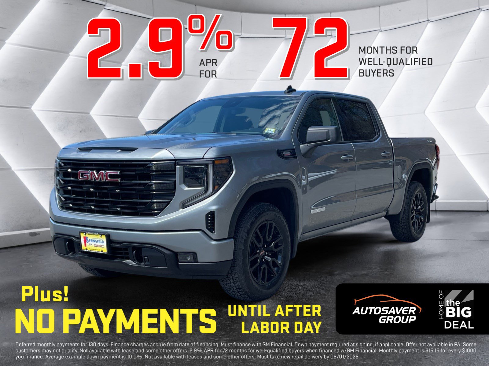 New 2026 GMC Sierra 1500 Elevation