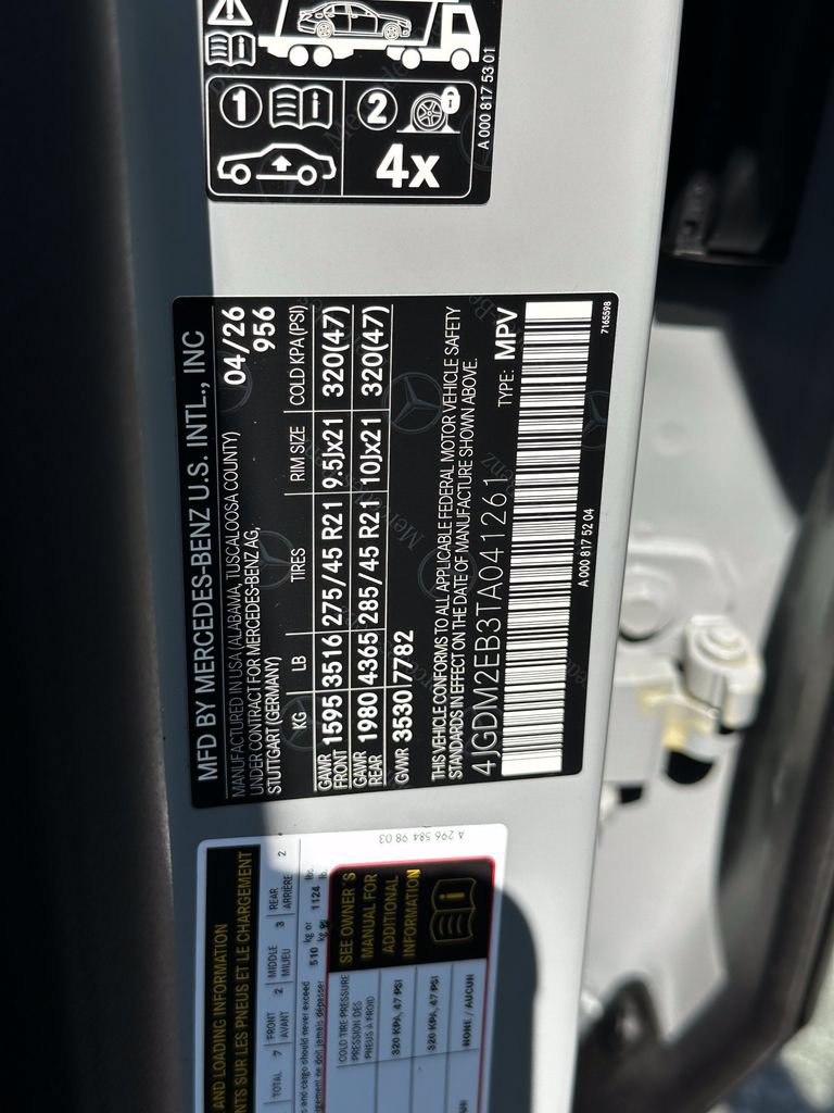 New 2026 Mercedes-Benz EQS 400 4MATIC SUV image 37