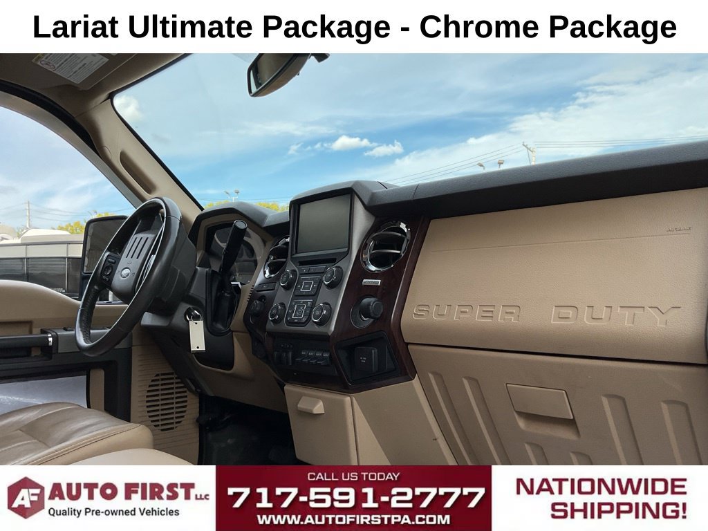 Used 2016 Ford F350 Lariat w/ Lariat Ultimate Package AWD/4WD image 21
