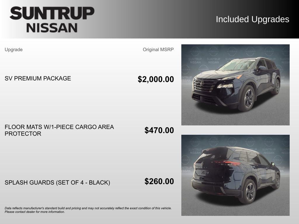 Used 2025 Nissan Rogue SV w/ SV Premium Package FWD image 2