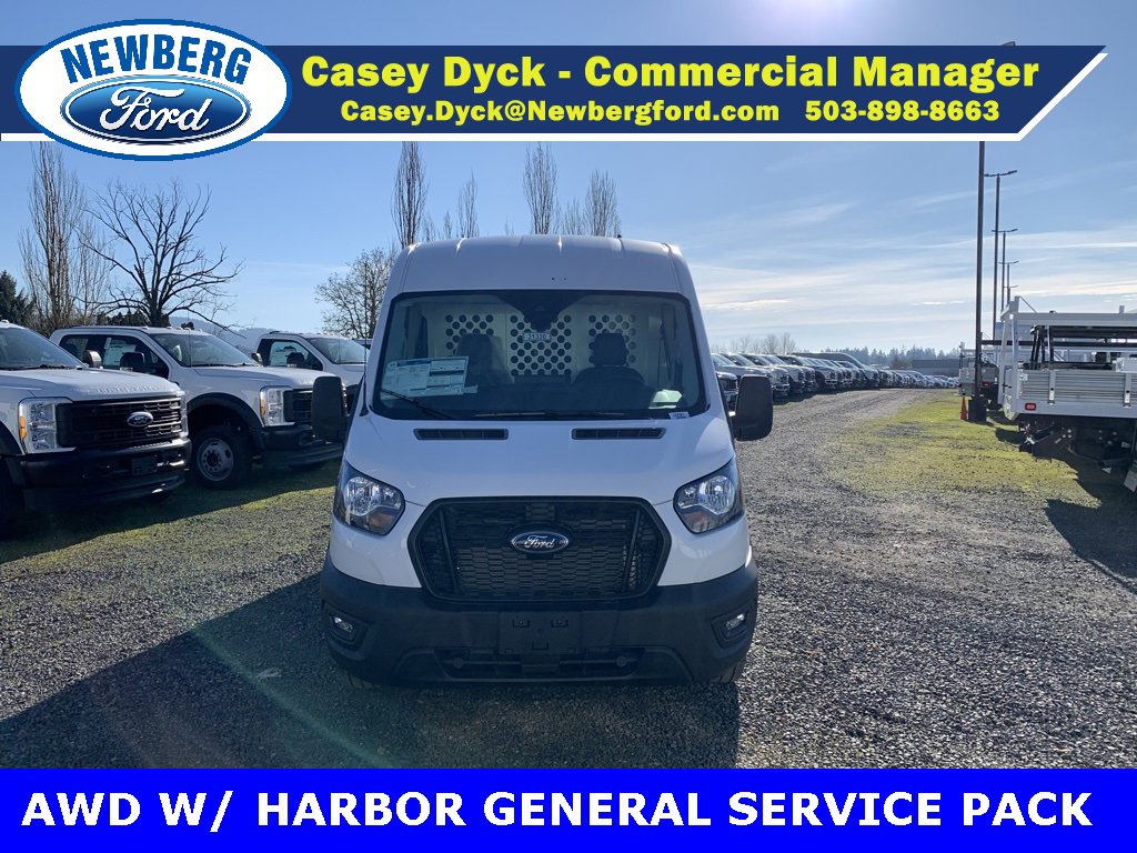 New 2024 Ford Transit 250 148 Medium Roof Extended AWD w/ Load Area Protection Package image 2