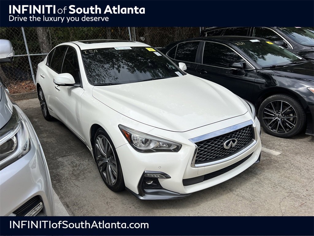 Used 2022 INFINITI Q50 Sensory
