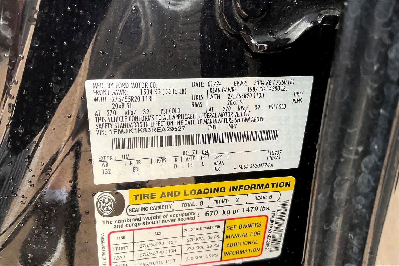 Used 2024 Ford Expedition Max Limited RWD image 35