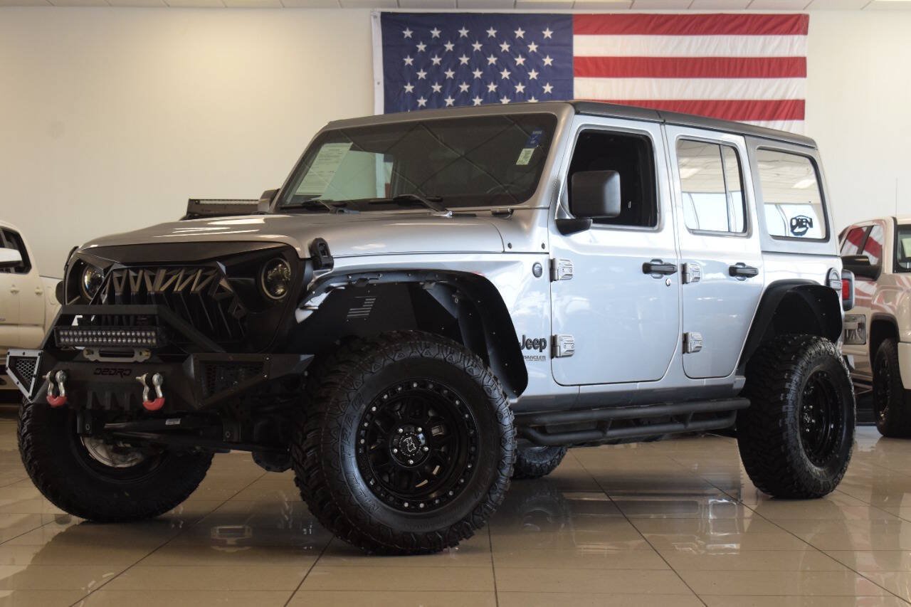 Used 2020 Jeep Wrangler Unlimited Sport AWD/4WD image 4