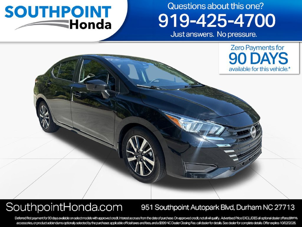 Used 2024 Nissan Versa SV w/ Trunk Package