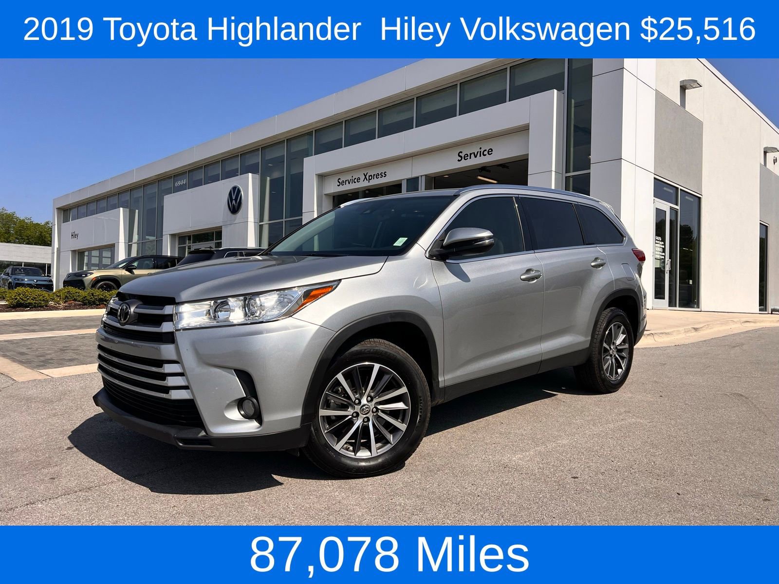 Used 2019 Toyota Highlander XLE FWD image 1