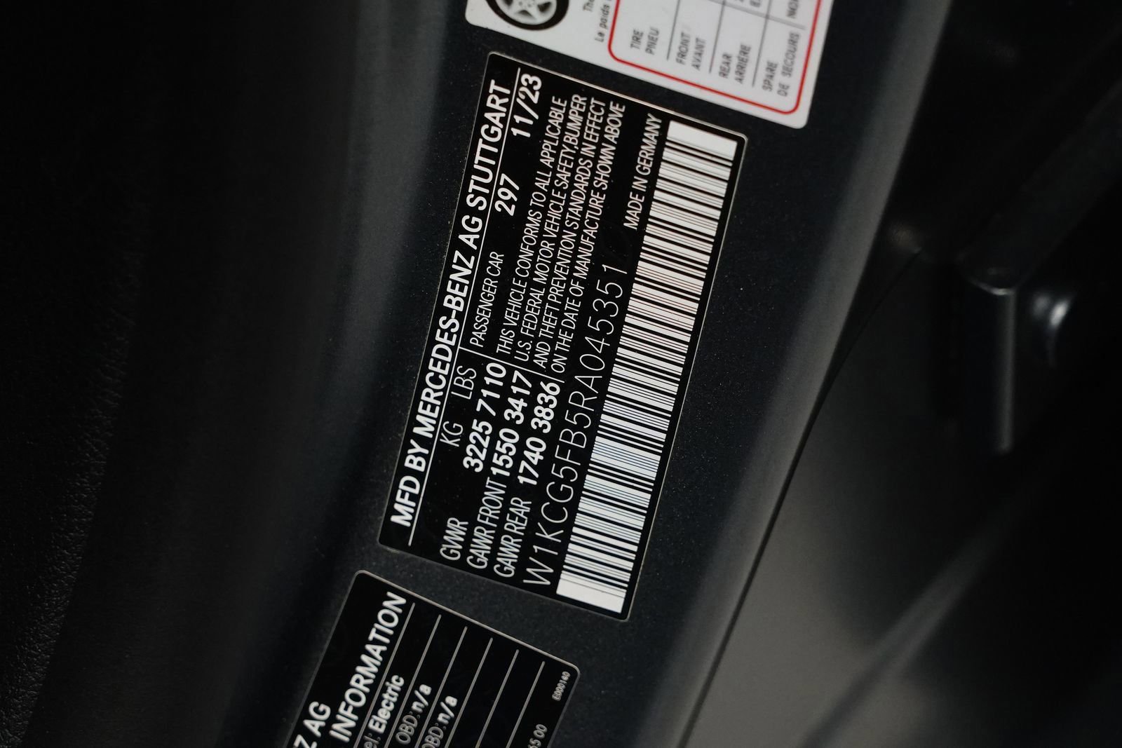 Certified 2024 Mercedes-Benz EQS AMG AMG EQS image 35