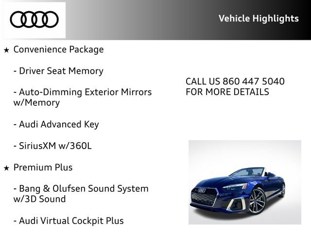 Certified 2024 Audi A5 2.0T Premium Plus AWD/4WD image 23
