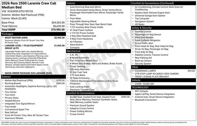 New 2026 RAM 2500 Laramie w/ Night Edition image 26